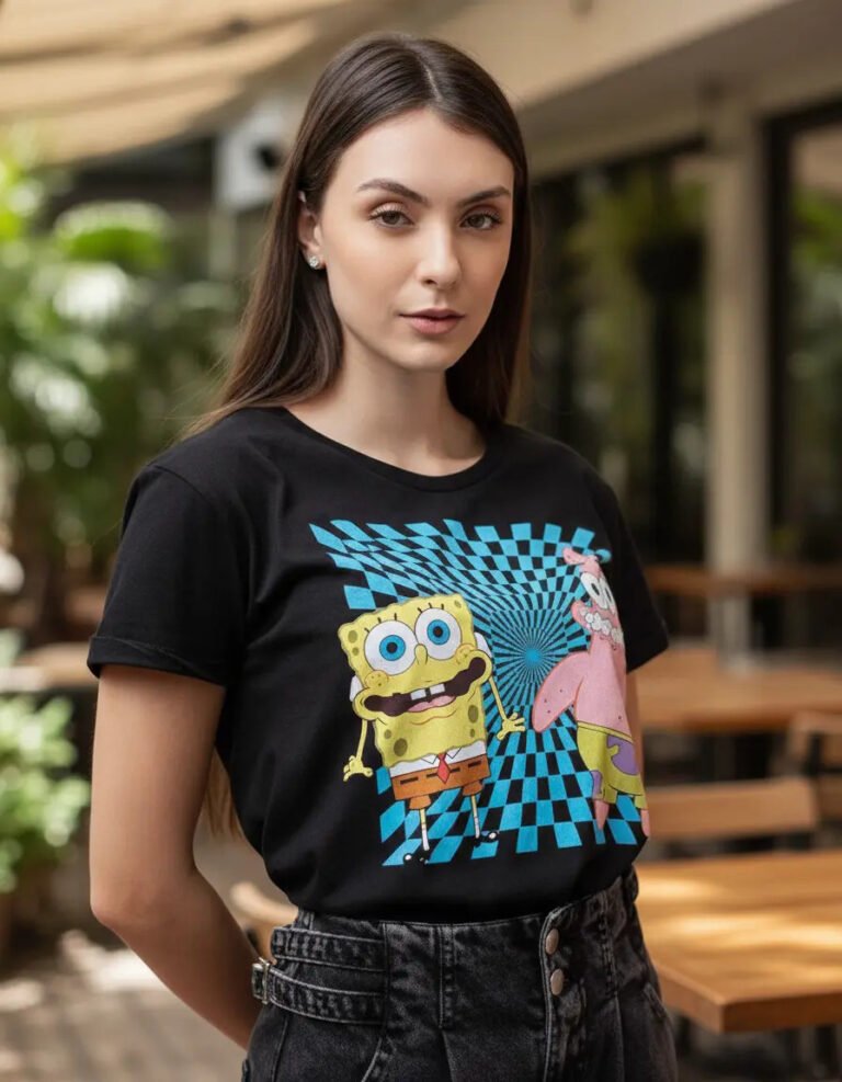 Playera Máscara De Látex Best Friends Forever Mujer