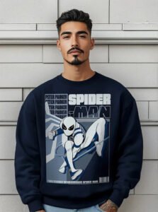 Pullover Máscara De Látex Marvel Peter Parker Hombre