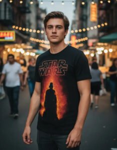 Playera Máscara De Látex Forjado Por El Fuego Hombre/mujer