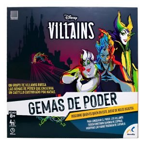 Juego De Estrategia Gemas De Poder Disney Villains Novelty