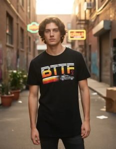 Playera Máscara De Látex Bttf Hombre