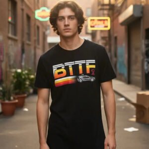 Playera Máscara De Látex Bttf Hombre