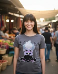 Playera Máscara De Látex Úrsula Mujer