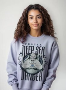 Pullover Máscara De Látex Disney Úrsula Mujer