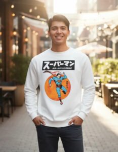 Pullover Máscara De Látex Arigato, Superman! Hombre