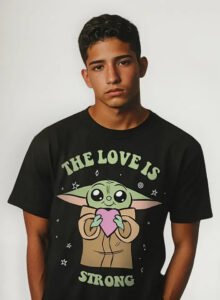Playera Máscara De Látex The Love Is Strong Hombre