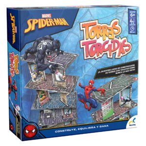 Juego De Mesa Infantil Torres Torcidas Spiderman