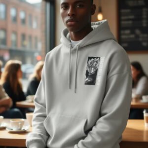 Hoodie Máscara De Látex Dragon Ball Super Saiyan Hombre