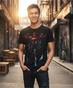 Playera Mascara De Látex Night Of The Bat Hombre/mujer