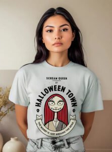 Playera Máscara De Látex Scream Queen Mujer