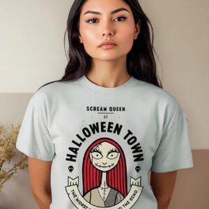 Playera Máscara De Látex Scream Queen Mujer
