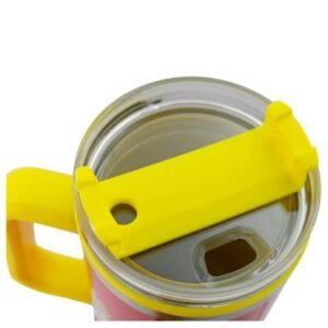 Termo Alto Doble Pared Con Asa Y Popote 1.2 L Color Snoopy