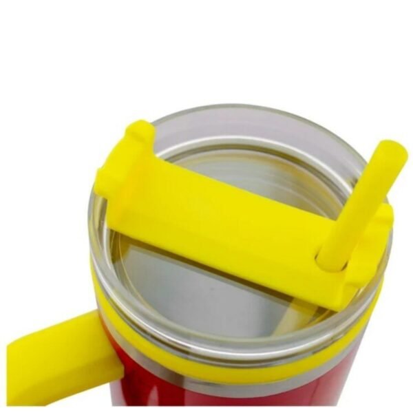 Termo Alto Doble Pared Con Asa Y Popote 1.2 L Color Snoopy