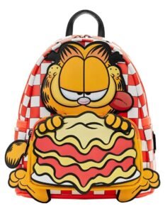 Loungefly X Nickelodeon: Garfield Con Lasagna Mini Mochila