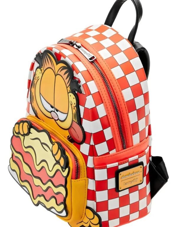 Loungefly X Nickelodeon: Garfield Con Lasagna Mini Mochila