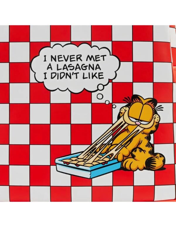 Loungefly X Nickelodeon: Garfield Con Lasagna Mini Mochila