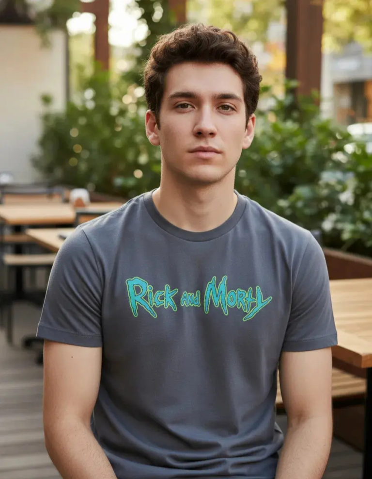 Playera Máscara De Látex Goodbye Moonmen Hombre