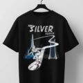 Playera Máscara De Látex The Silver Surfer Hombre