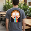 Playera Máscara De Látex Goodbye Moonmen Hombre
