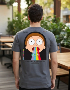 Playera Máscara De Látex Goodbye Moonmen Hombre
