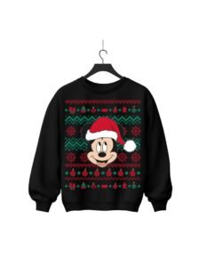 Pullover Máscara De Látex Mickey Ugly Mujer