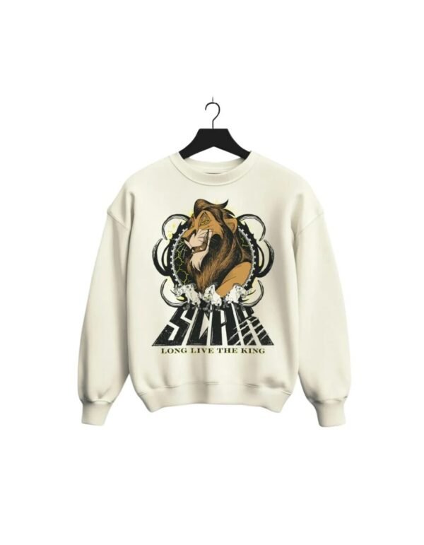 Pullover Máscara De Látex Disney Scar Mujer