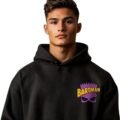 Hoodie Máscara De Látex Los Simpson Bartman Hombre