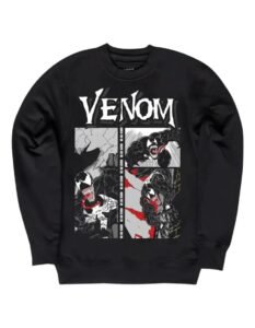 Pullover Máscara De Látex Venom Hombre