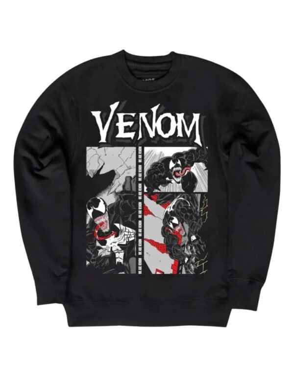 Pullover Máscara De Látex Venom Hombre