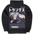 Hoodie Máscara De Látex Dragon Ball Trunks Hombre