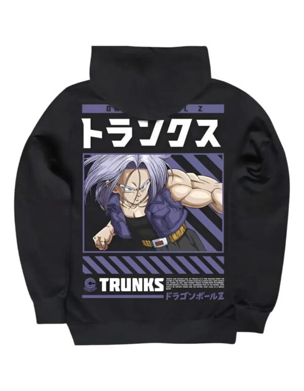 Hoodie Máscara De Látex Dragon Ball Trunks Hombre