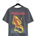 Playera Mascara De Látex Human Torch Hombre
