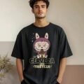 Playera Máscara De Látex Con Cerveza No Hay Tristeza Hombre