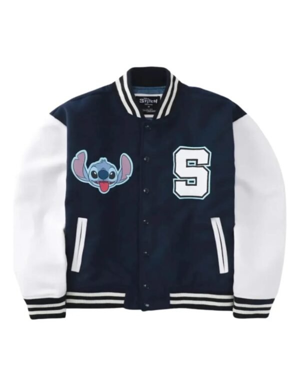 Varsity Jacket Máscara De Látex Disney Stitch Hombre