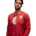Bomber Jacket Máscara De Látex Flash Hombre