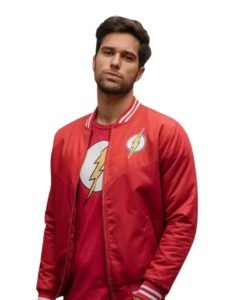 Bomber Jacket Máscara De Látex Flash Hombre