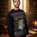 Pullover Máscara De Látex Hogwarts Ugly Hombre