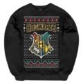 Pullover Máscara De Látex Hogwarts Ugly Hombre