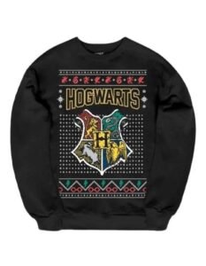 Pullover Máscara De Látex Hogwarts Ugly Hombre