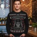Pullover Máscara De Látex Star Wars Darth Vader Ugly Hombre