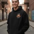 Hoodie Máscara De Látex King Jack Hombre