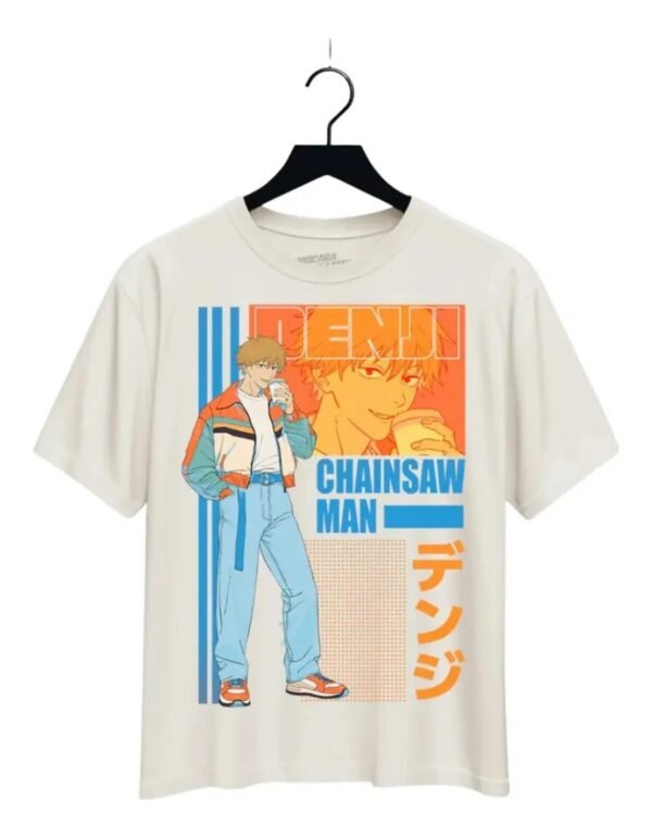 Playera Máscara De Látex Denji Hombre