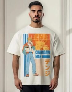 Playera Máscara De Látex Denji Hombre