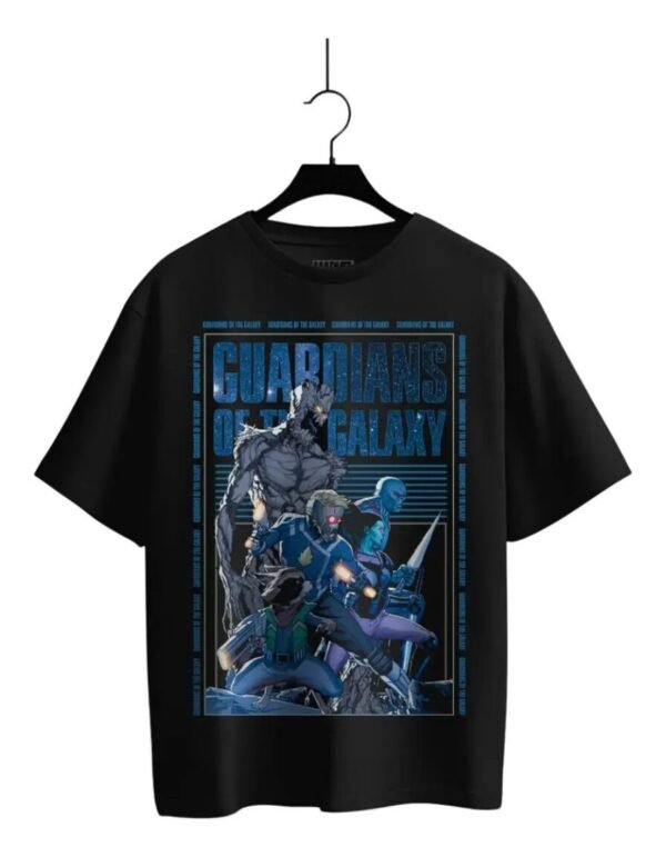 Playera Máscara De Látex Guardians Of The Galaxy Hombre