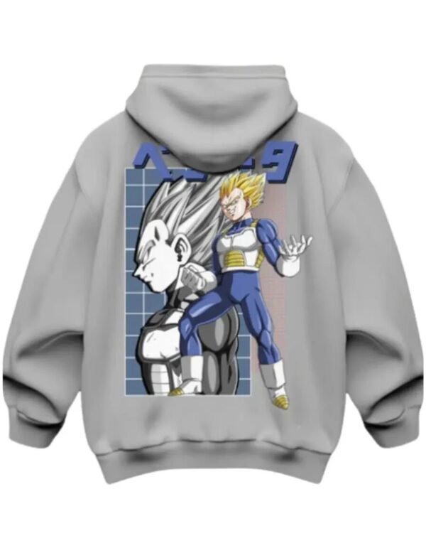 Hoodie Máscara De Látex Dragon Ball Príncipe Vegeta Hombre