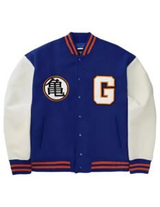 Varsity Jacket Máscara De Látex Dragon Ball Goku Hombre