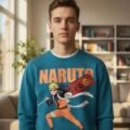 Pullover Máscara De Látex Naruto Uzumaki Hombre