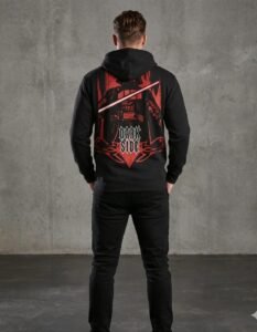 Hoodie Máscara De Látex Star Wars Dark Side Hombre