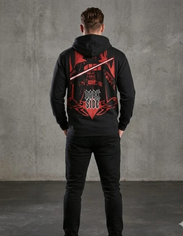 Hoodie Máscara De Látex Star Wars Dark Side Hombre