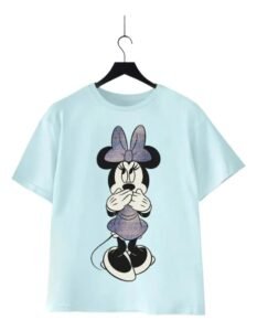 Playera Máscara De Látex Disney Minnie Mujer